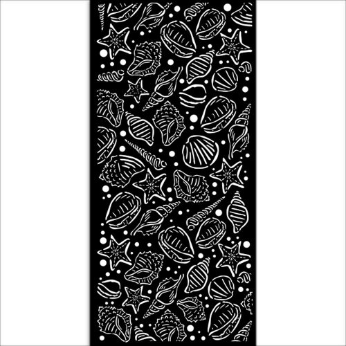Stamperia - Sea Land Thick Stencil 12x25cm Shells (KSTDL90)