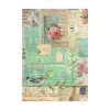 Stamperia - Garden Rice Paper Selection 8 Rice Paper Backgrounds A6 (DFSAK6021)