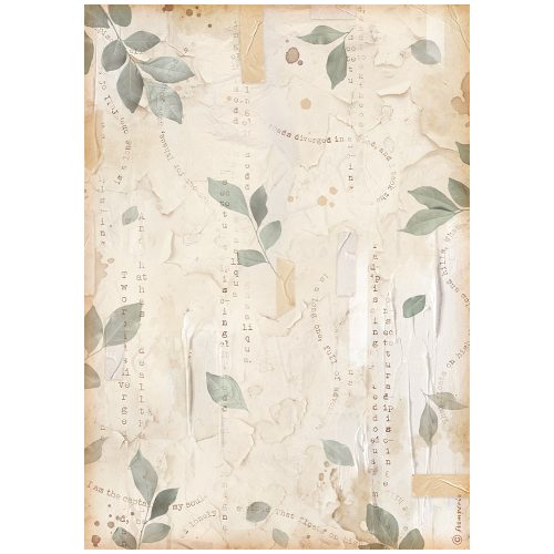 Stamperia - Secret Diary Rice Paper Leaves (DFSA4866)