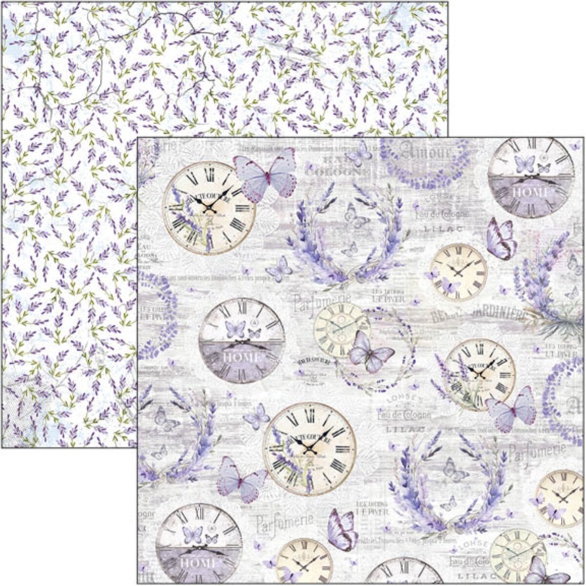 ciao-bella-morning-in-provence-paper-pad-8x8-10 Ciao Bella - Morning in Provence Paper Pad 8x8 (CBH074)