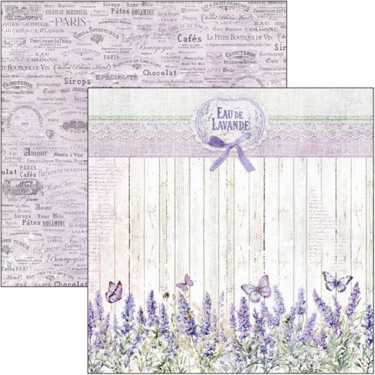 ciao-bella-morning-in-provence-paper-pad-8x8-5 Ciao Bella - Morning in Provence Paper Pad 8x8 (CBH074)