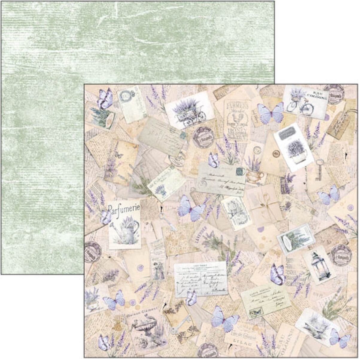ciao-bella-morning-in-provence-paper-pad-8x8-7 Ciao Bella - Morning in Provence Paper Pad 8x8 (CBH074)