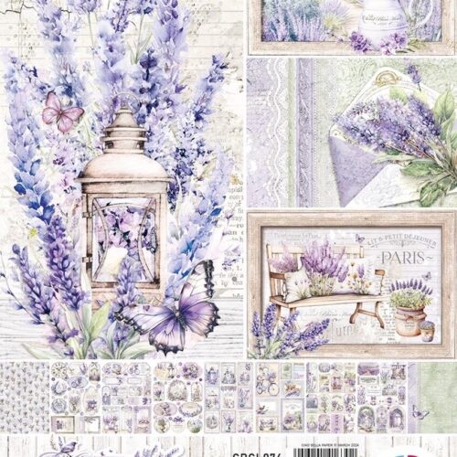 Ciao Bella - Morning in Provence Paper Pad A4 Creative (CBCL074)