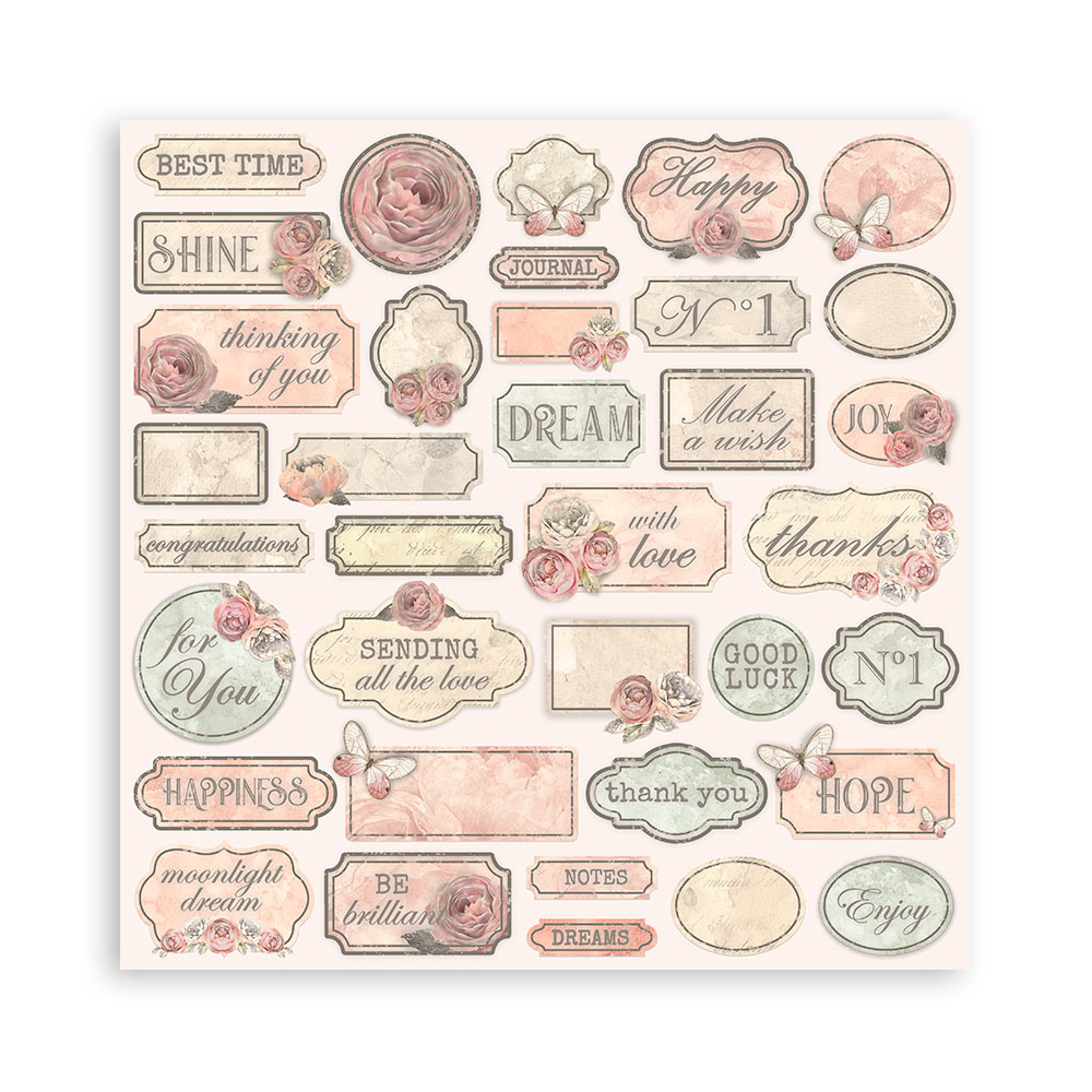 Stamperia-shabby-rose-paper-pad-12x12-13 Stamperia - Shabby Rose Paper Pad 12x12 (SBBL12)