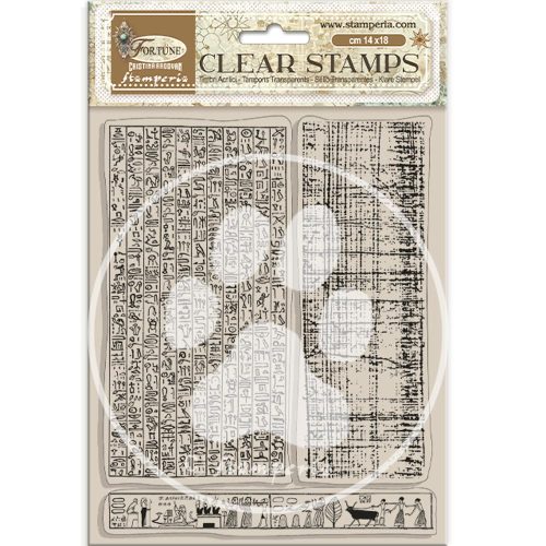 Stamperia - Fortune Clear stamp 14x18cm Egypt (WTK194)