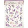 Stamperia - Lavender Rice Paper Selection 6 Rice Paper A4 (DFSA4XLV)