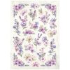 Stamperia - Lavender Rice Paper Selection 6 Rice Paper A4 (DFSA4XLV)