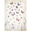 Stamperia - Lavender Rice Paper Selection 6 Rice Paper A4 (DFSA4XLV)