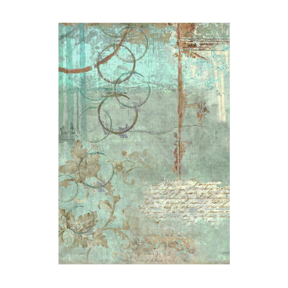 Stamperia - Wonderland Rice Paper Selection 8 Rice Paper Backgrounds A6 (DFSAK6025)