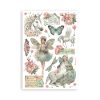 Stamperia - Wonderland Washi pad 8 sheets A5 (SBW08)