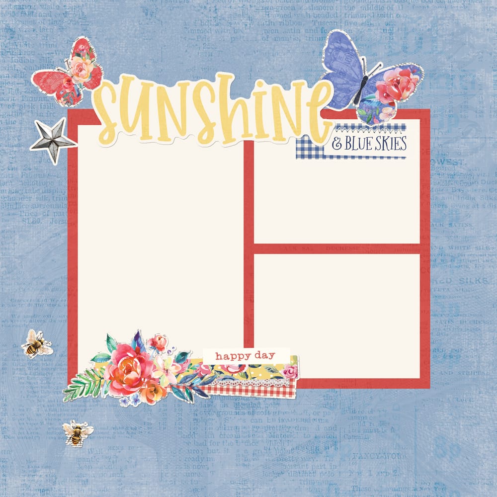 Simple Stories - Simple Vintage Linen Market Simple Page Pieces (22735)
