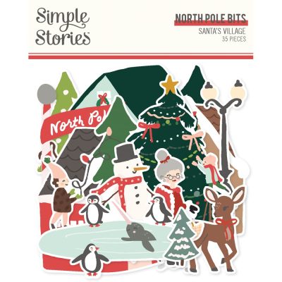 Simple Stories - Santa's Village North Pole Bits & Pieces (23031)