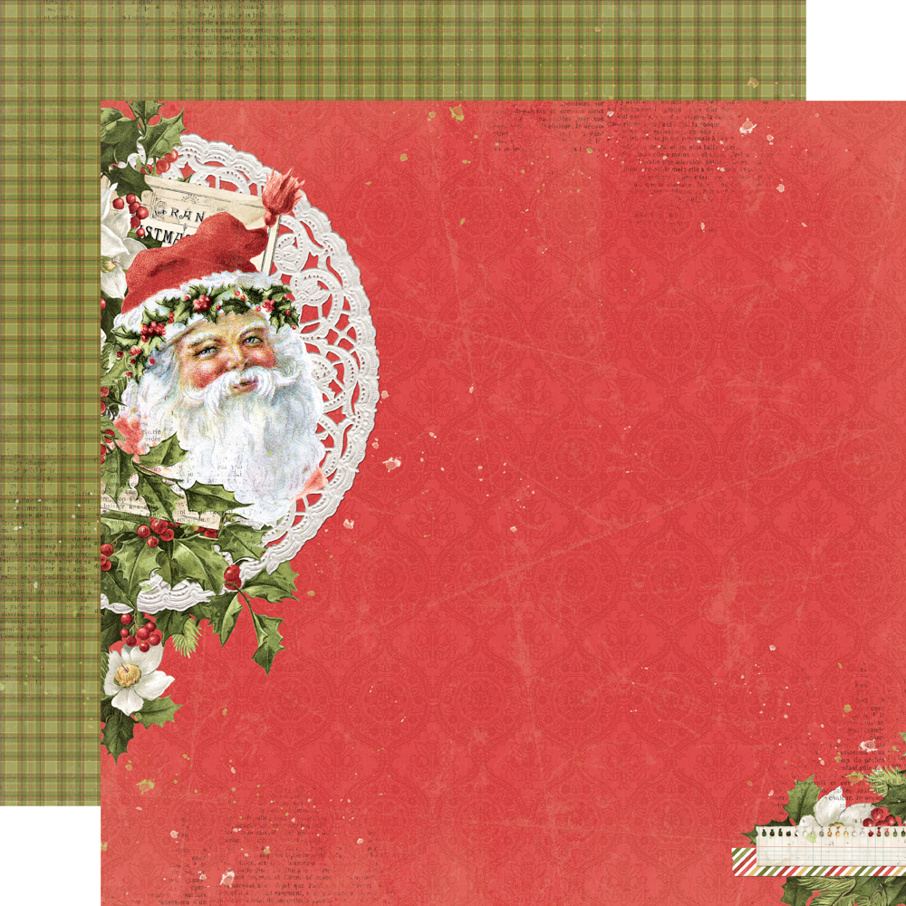23200_SVYuletide-2 Simple Stories - Simple Vintage Yuletide Collection Kit 12x12 (23200)