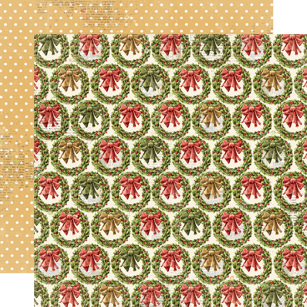 23200_SVYuletide-7 Simple Stories - Simple Vintage Yuletide Collection Kit 12x12 (23200)