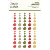 Simple Stories - Simple Vintage Yuletide Enamel Dots (23233)