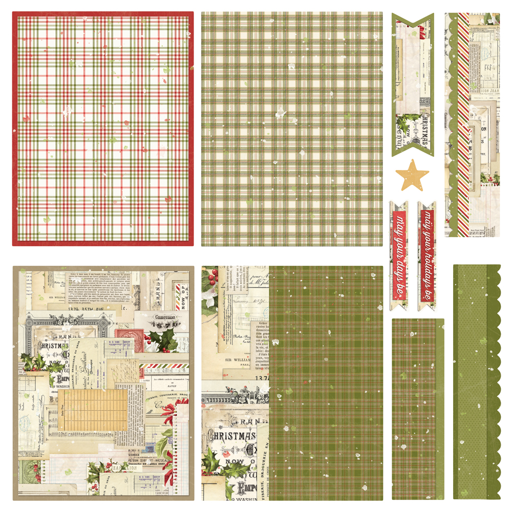 sv_yuletide_card_kit Simple Stories - Simple Vintage Yuletide Simple Cards Kit (23236)