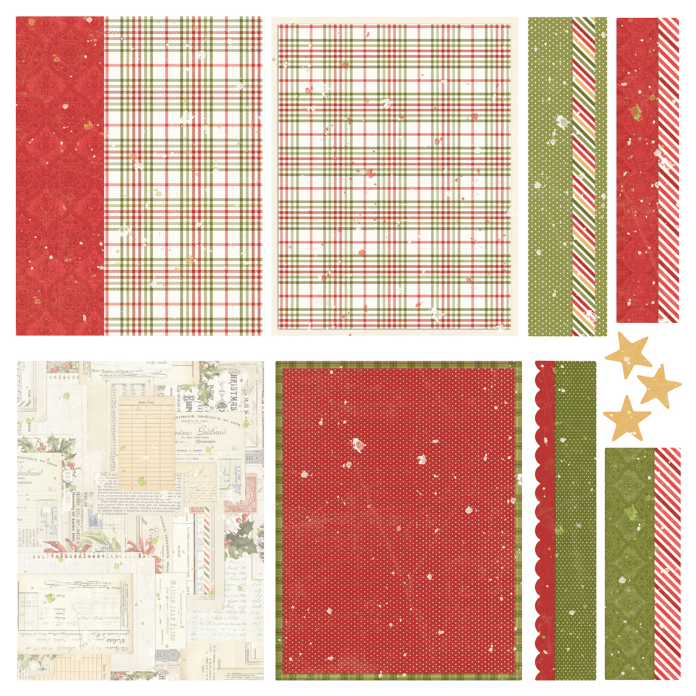 sv_yuletide_card_kit Simple Stories - Simple Vintage Yuletide Simple Cards Kit (23236)