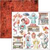 Ciao Bella - Land of the Rising Sun Paper Pad 12x12 Patterns (CBT076)