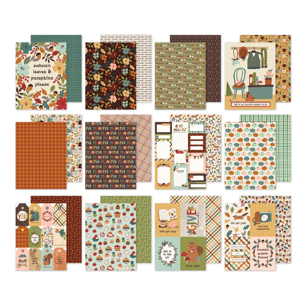 simple-stories-cider-and-donuts-paper-pad-6x8-2 Simple Stories - Cider & Donuts Paper Pad 6x8 (22915)