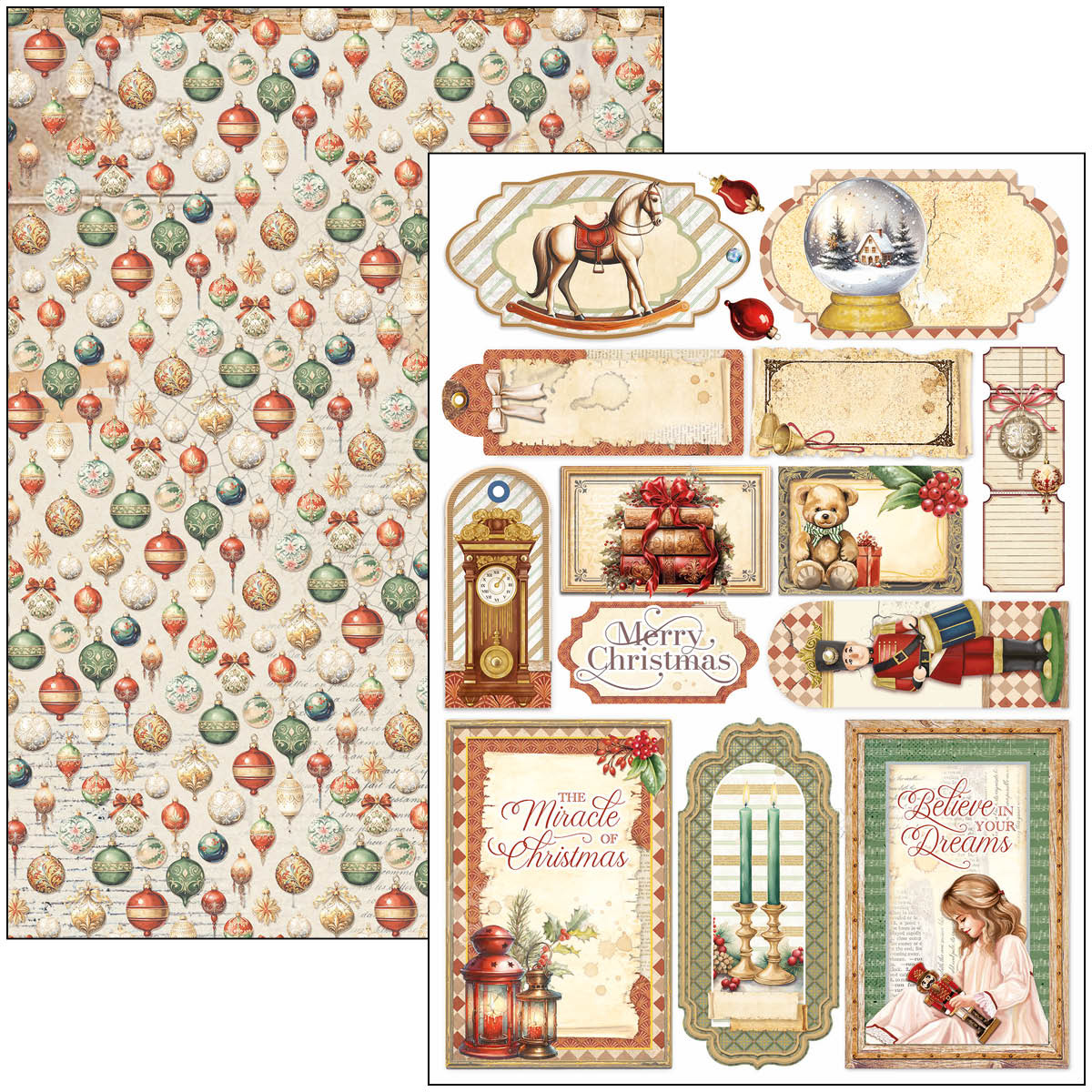 CBCL080_7 Ciao Bella - The Nutcracker Paper Pad A4 Creative (CBCL080)