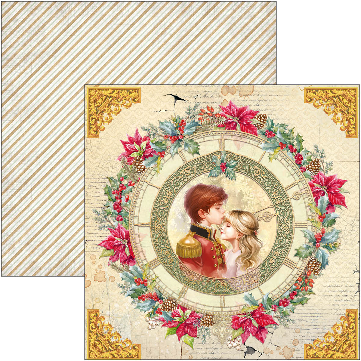 CBH080_12 Ciao Bella - The Nutcracker Paper Pad 8x8 (CBH080)