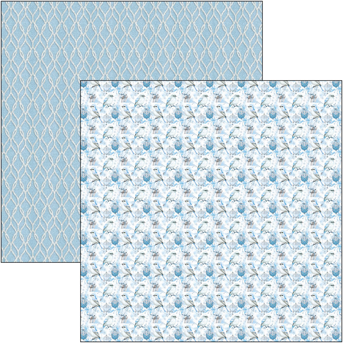 CBPM79_10 Ciao Bella - Elegance of Blue Paper Pad 12x12 (CBPM079)