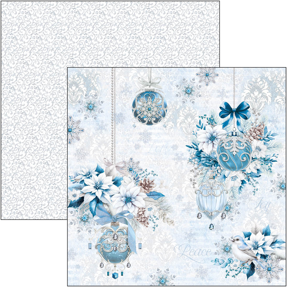 CBPM79_12 Ciao Bella - Elegance of Blue Paper Pad 12x12 (CBPM079)