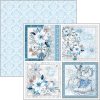 Ciao Bella - Elegance of Blue Paper Pad 12x12 (CBPM079)