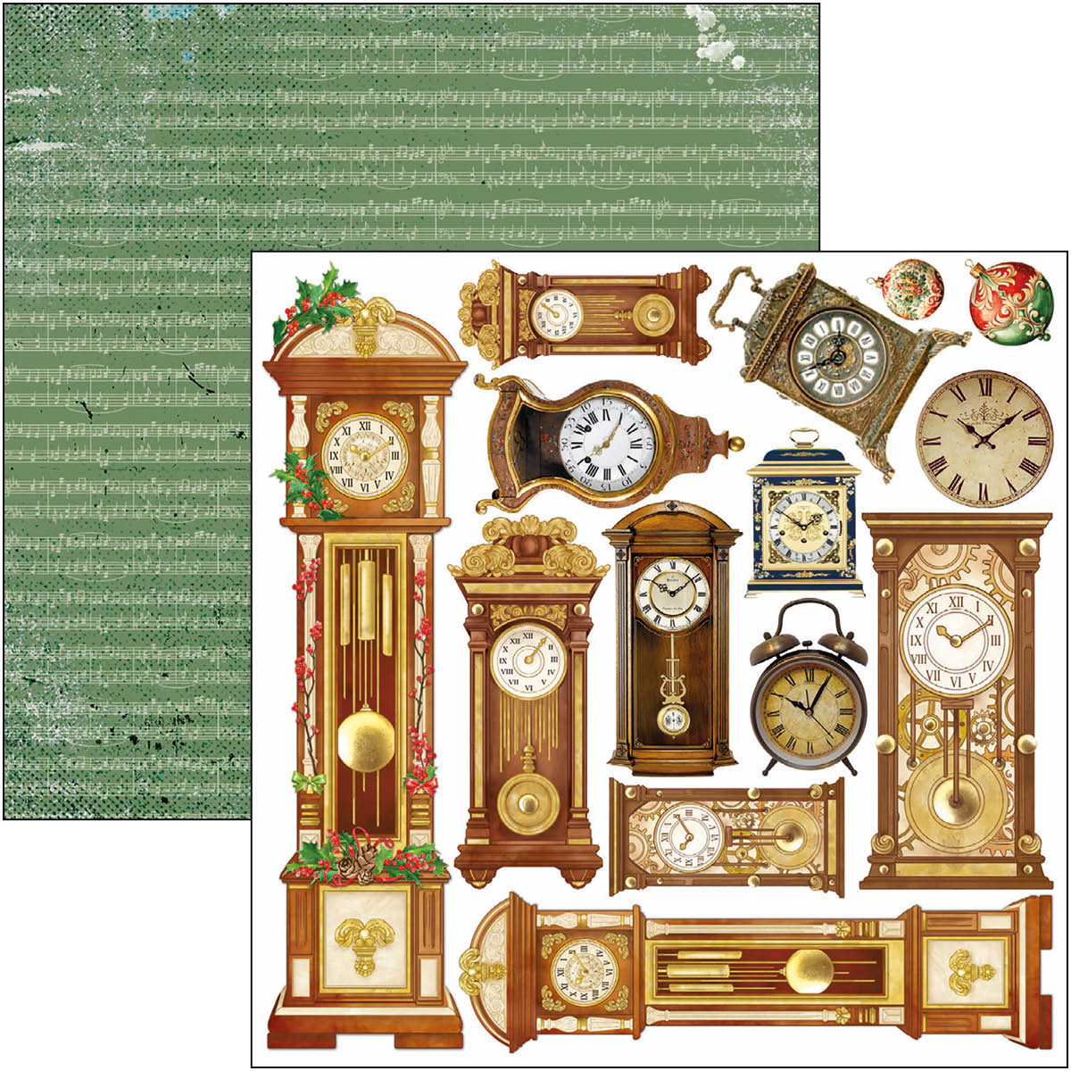 CBQE080_3 Ciao Bella - The Nutcracker Paper Pad 6x6 Fussy Cut (CBQE080)