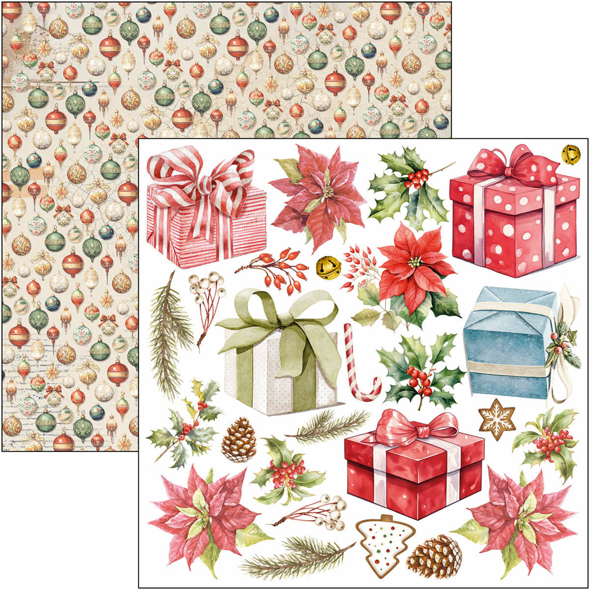 CBQE080_6 Ciao Bella - The Nutcracker Paper Pad 6x6 Fussy Cut (CBQE080)