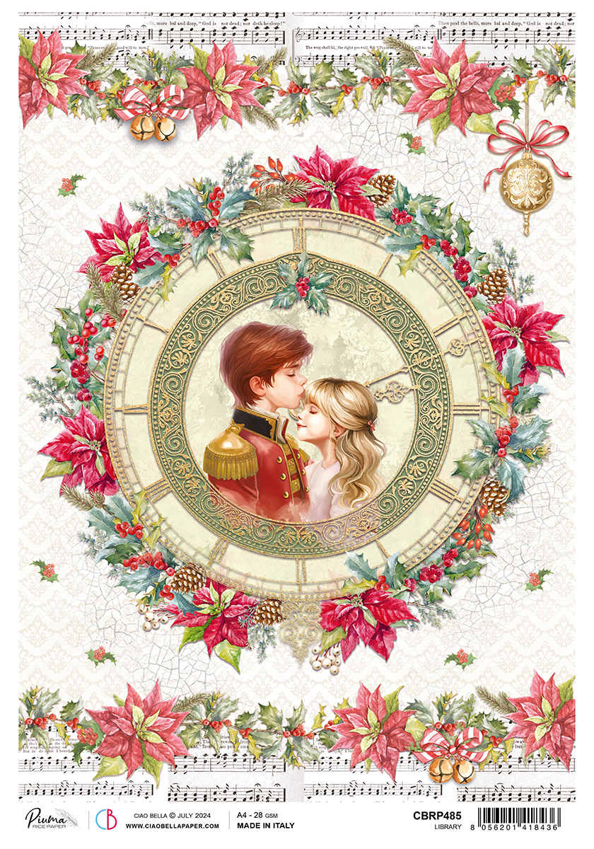 CBRP485 Ciao Bella - The Nutcracker Rice Paper A4 Tender Love (CBRP485)