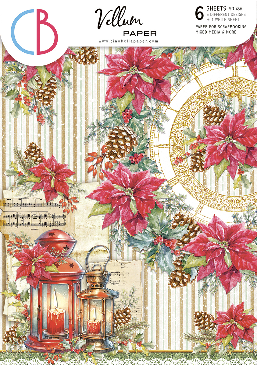 CBV019 Ciao Bella - The Nutcracker Vellum A4 Patterns (CBV019)