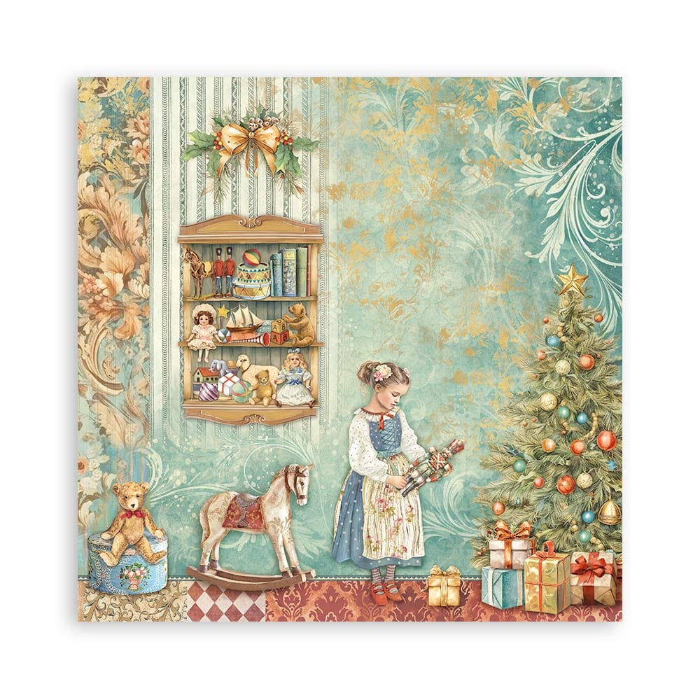 Stamperia - The Nutcracker Paper Sheets 12x12 Single Face (SBBXLB16)