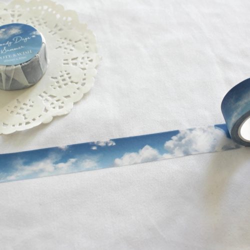 Note and Wish - Washi Tape Cloudy Days Summer (NT-147)