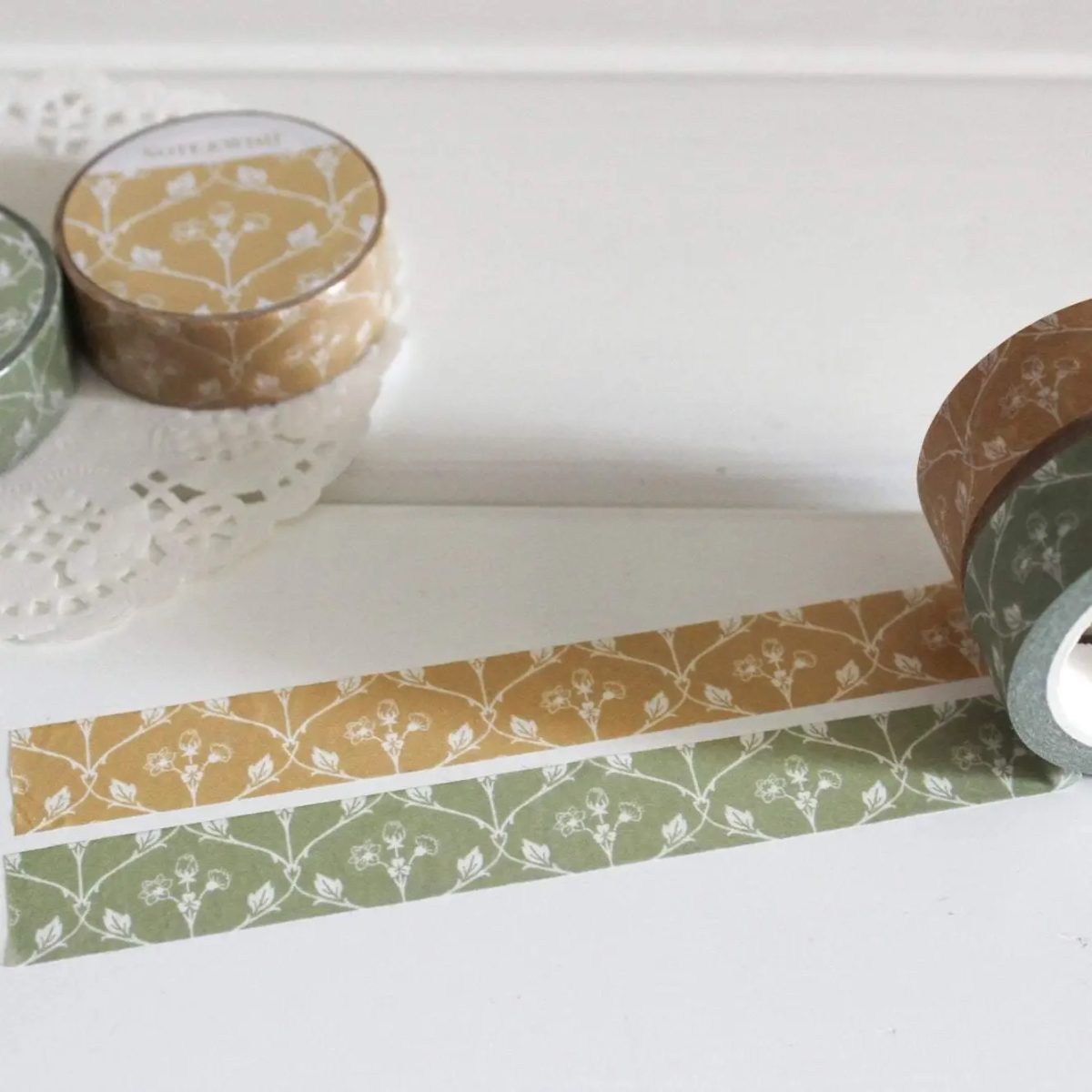 Note and Wish - Washi Tape Yellow Drawing Room (NT-81)