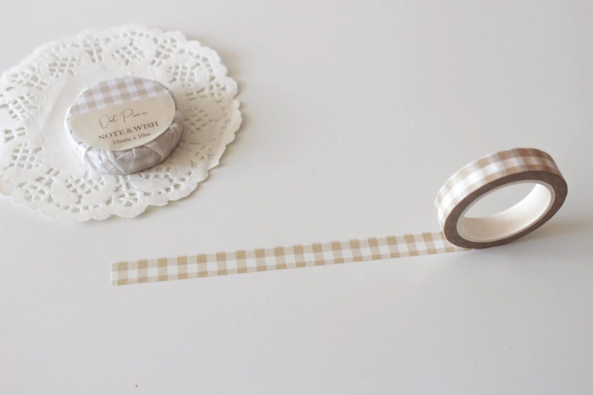 note-and-wish-oat-picnic-1 Note and Wish - Washi Tape Oat Picnic (NT-120)