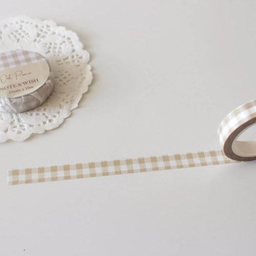 Note and Wish - Washi Tape Oat Picnic (NT-120)