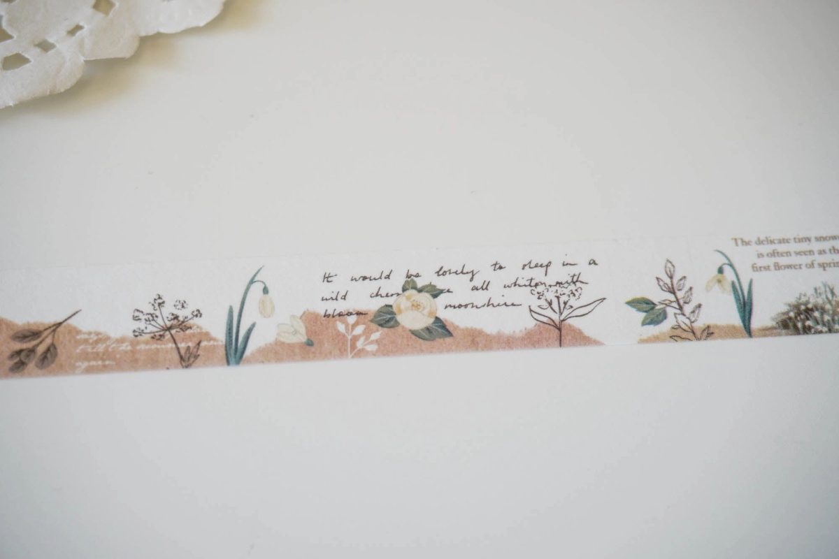 note-and-wish-spring-blooms-2 Note and Wish - Washi Tape Spring Blooms (NT-168)