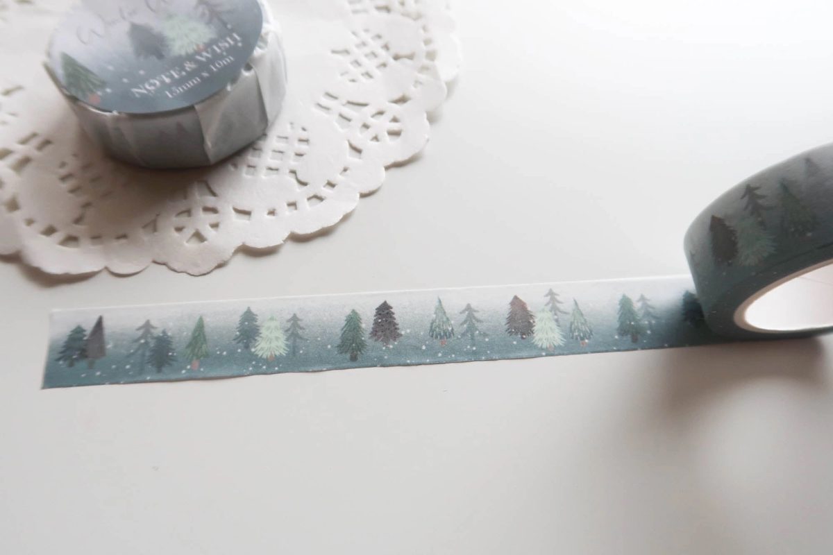 Note and Wish - Washi Tape Winter Walk (NT-138)