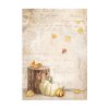 Stamperia - Golden Harmony Rice Paper Selection 8 Rice Paper Backgrounds A6 (DFSAK6029)