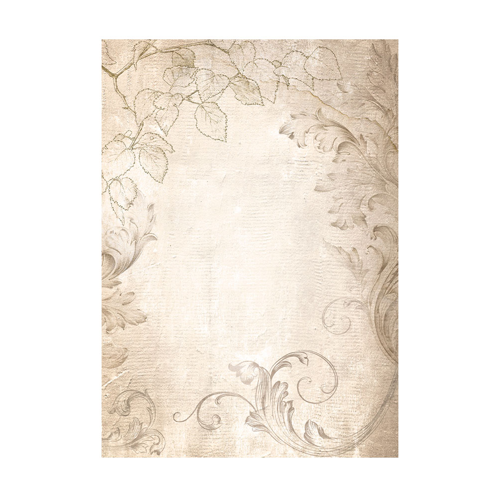 Stamperia - Golden Harmony Rice Paper Selection 8 Rice Paper Backgrounds A6 (DFSAK6029)