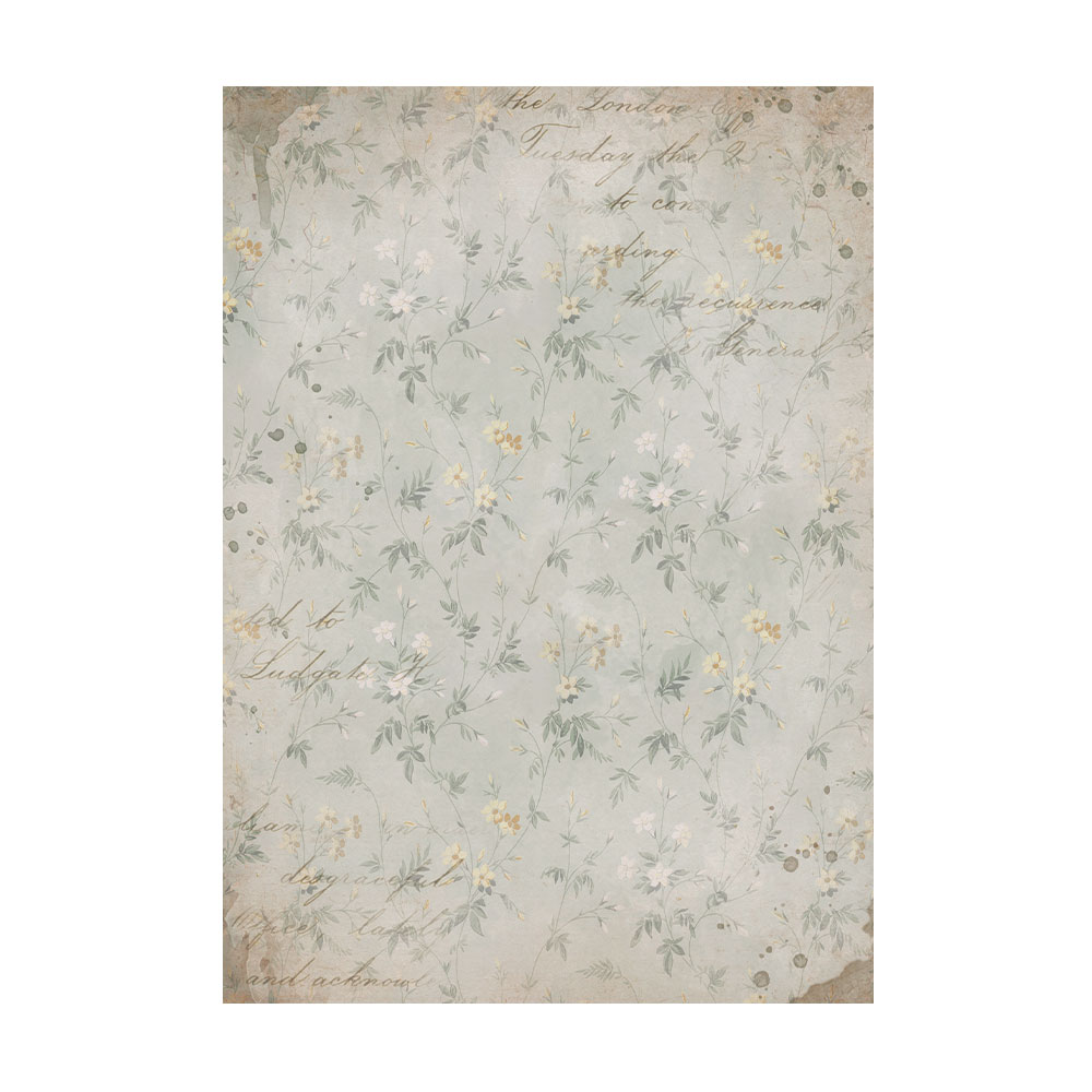 Stamperia - Golden Harmony Rice Paper Selection 8 Rice Paper Backgrounds A6 (DFSAK6029)