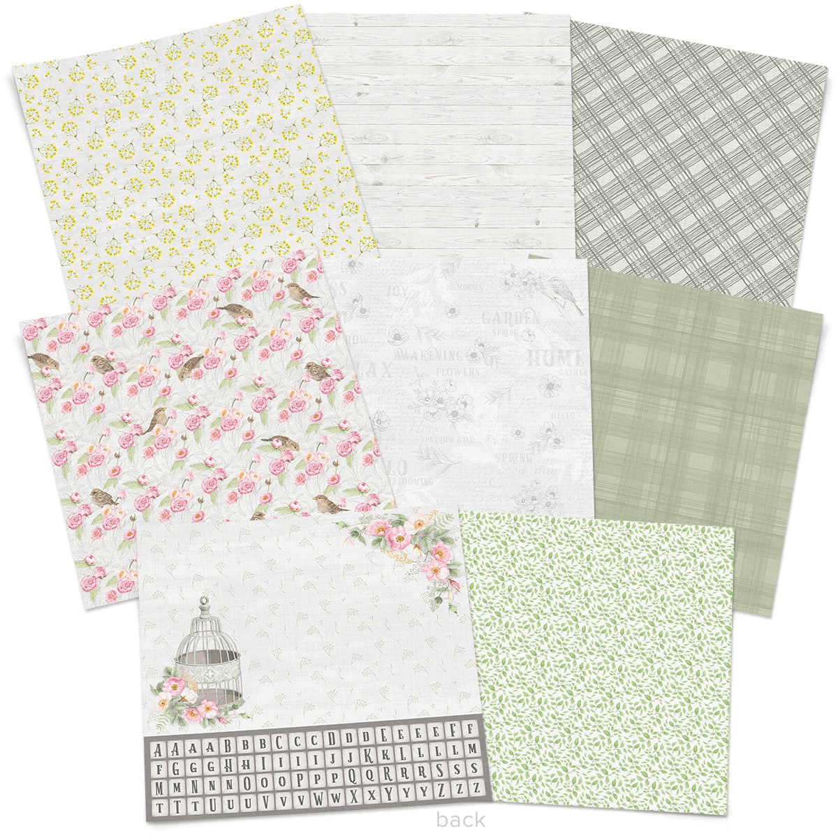 CBT053-3 Ciao Bella - Sparrow Hill Paper Pad 12x12 Patterns (CBT053)
