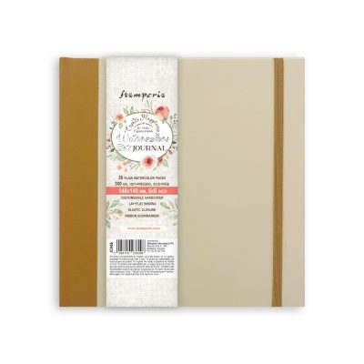 JCH06_1 Stamperia - Create Happiness Mixed Media Journal 14,8x14,8cm Watercolor pages - 250gr (JCH06)