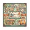 Stamperia - Art of Travelling Paper Sheets 8x8 Single Face (SBBSXB07)