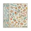 Stamperia - Art of Travelling Paper Sheets 8x8 Single Face (SBBSXB07)