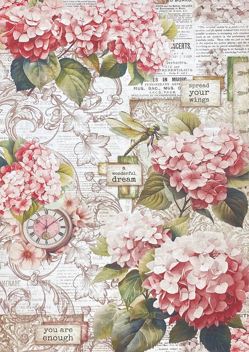CBD017-5 Ciao Bella - Timeless Moments Deluxe Paper Gold A4 (CBD017)