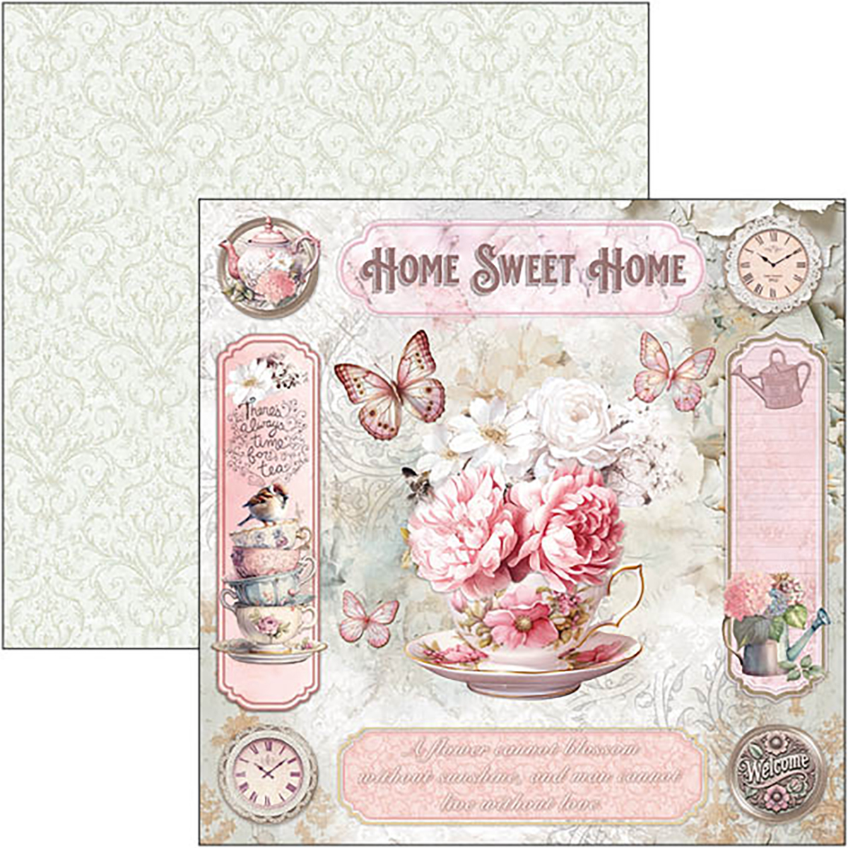 CBH083-13 Ciao Bella - Timeless Moments Paper Pad 8x8 (CBH083)