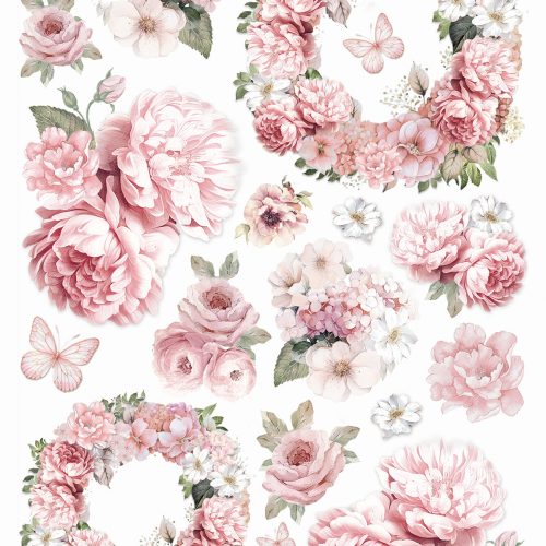 Ciao Bella - Timeless Moments Rice Paper A4 Essence of Spring (CBRP521)