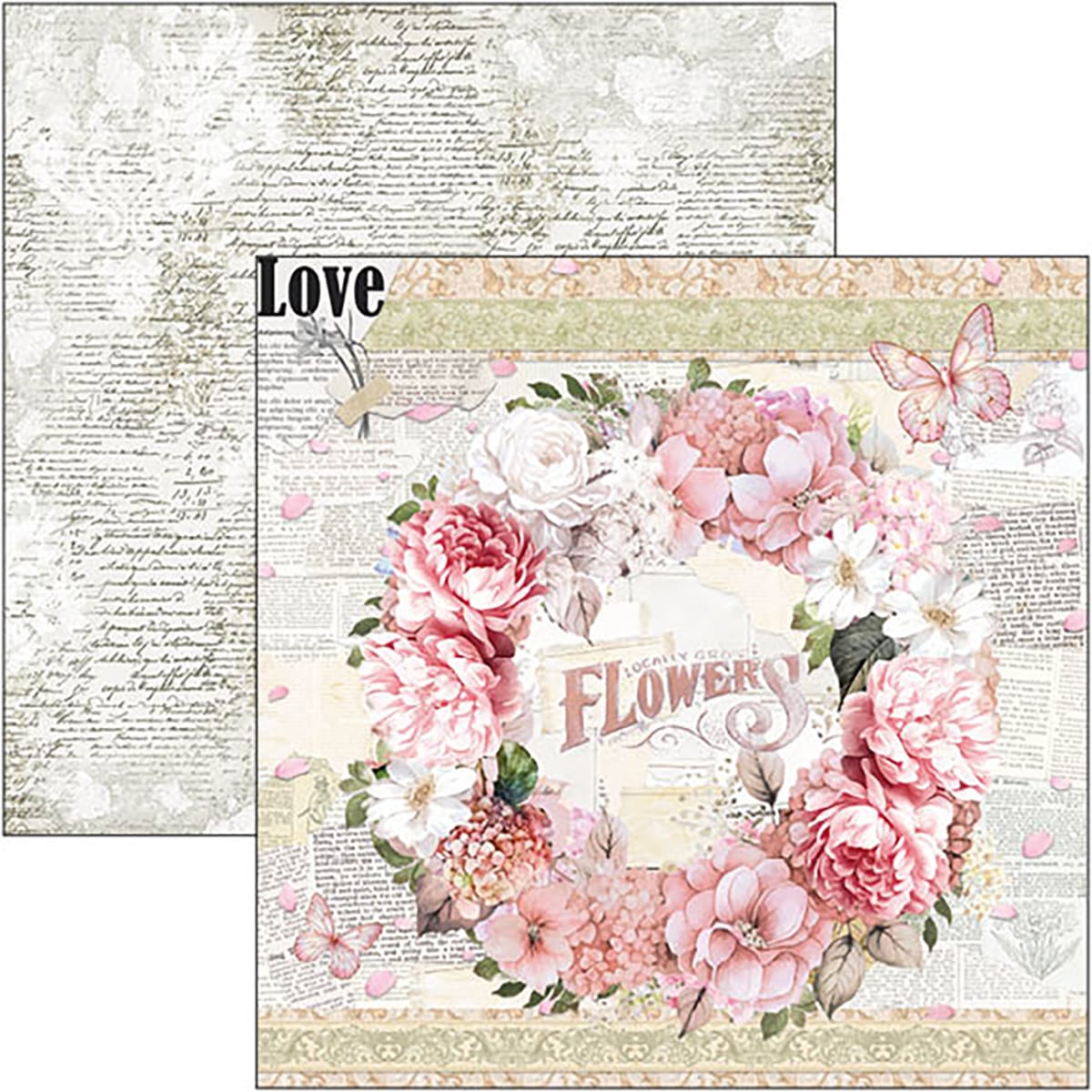 CBT083-5 Ciao Bella - Timeless Moments Paper Pad 12x12 Patterns (CBT083)